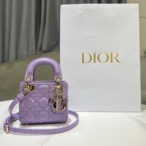 Dior Lilac Mini Bag